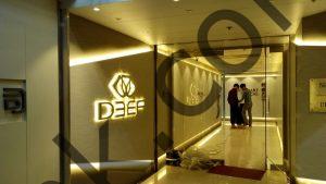 LED不銹鋼背光字